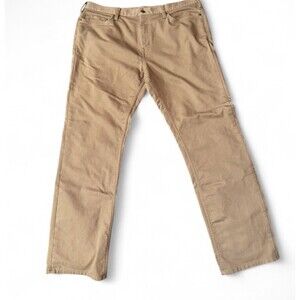 Banana Republic Traveler Stretch Casual Pants 38x32 Beige Preppy